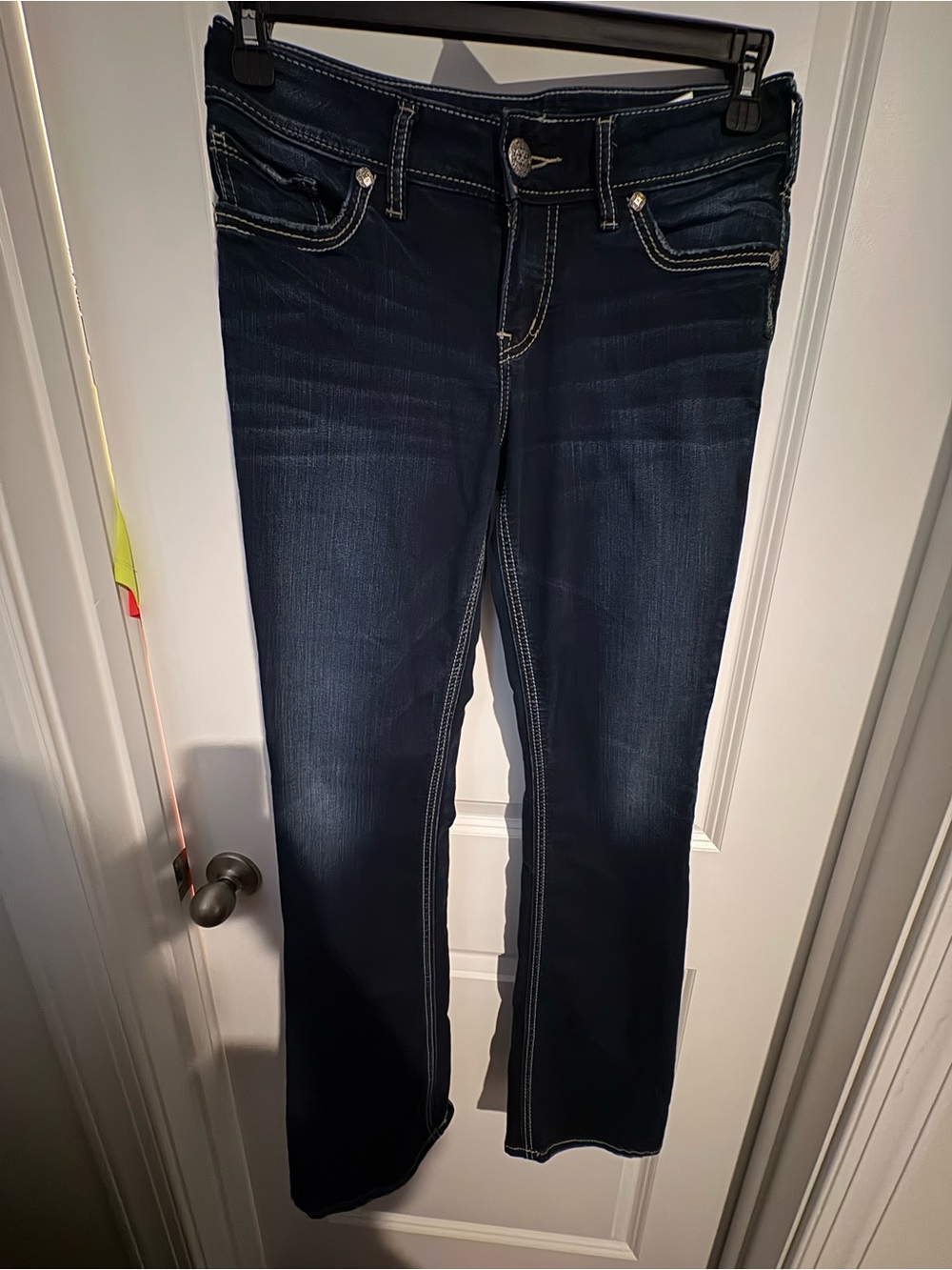 Silver Jeans Dark Indigo Women's Bootcut Jeans